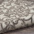 Gray and Charcoal Indoor Outdoor Runner Rug